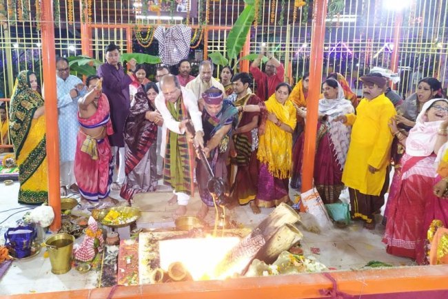 ଶ୍ରୀହନୁମାନ ଜୟନ୍ତୀ ଓ ବିଶ୍ୱଶାନ୍ତି ଯଜ୍ଞର ପୂର୍ଣ୍ଣାହୂତି