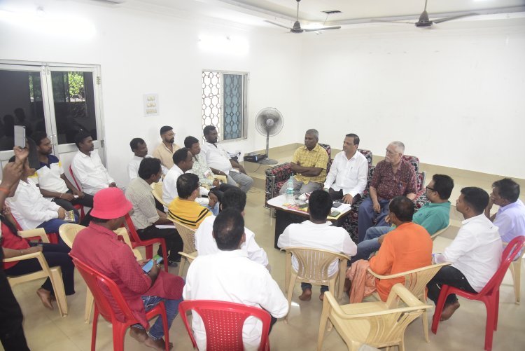 ଫରୱାର୍ଡ଼ ବ୍ଲକ୍ ପକ୍ଷରୁ ପ୍ରତିଦ୍ୱନ୍ଦିତା କରୁଥିବା ପ୍ରାର୍ଥୀମାନଙ୍କୁ ପ୍ରାର୍ଥୀପତ୍ର ଦାଖଲ ସମ୍ବନ୍ଧୀୟ ଆଇନଗତ ପ୍ରଶିକ୍ଷଣ କାର୍ଯ୍ୟକ୍ରମ ଅନୁଷ୍ଠିତ